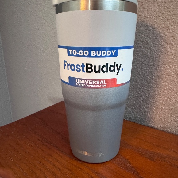 FrostBuddy To-Go-Buddy Universal Cup Insulator-32oz~Stainless Steel Tumbler~NEW - Picture 2 of 16